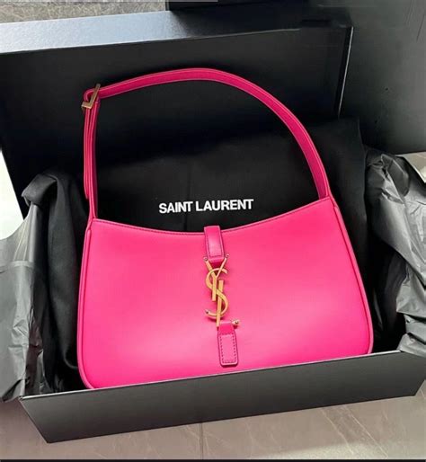 pink saint laurent purse|ysl pink shoulder bag.